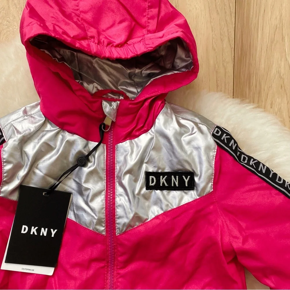DKNY girls jacket, size 4
